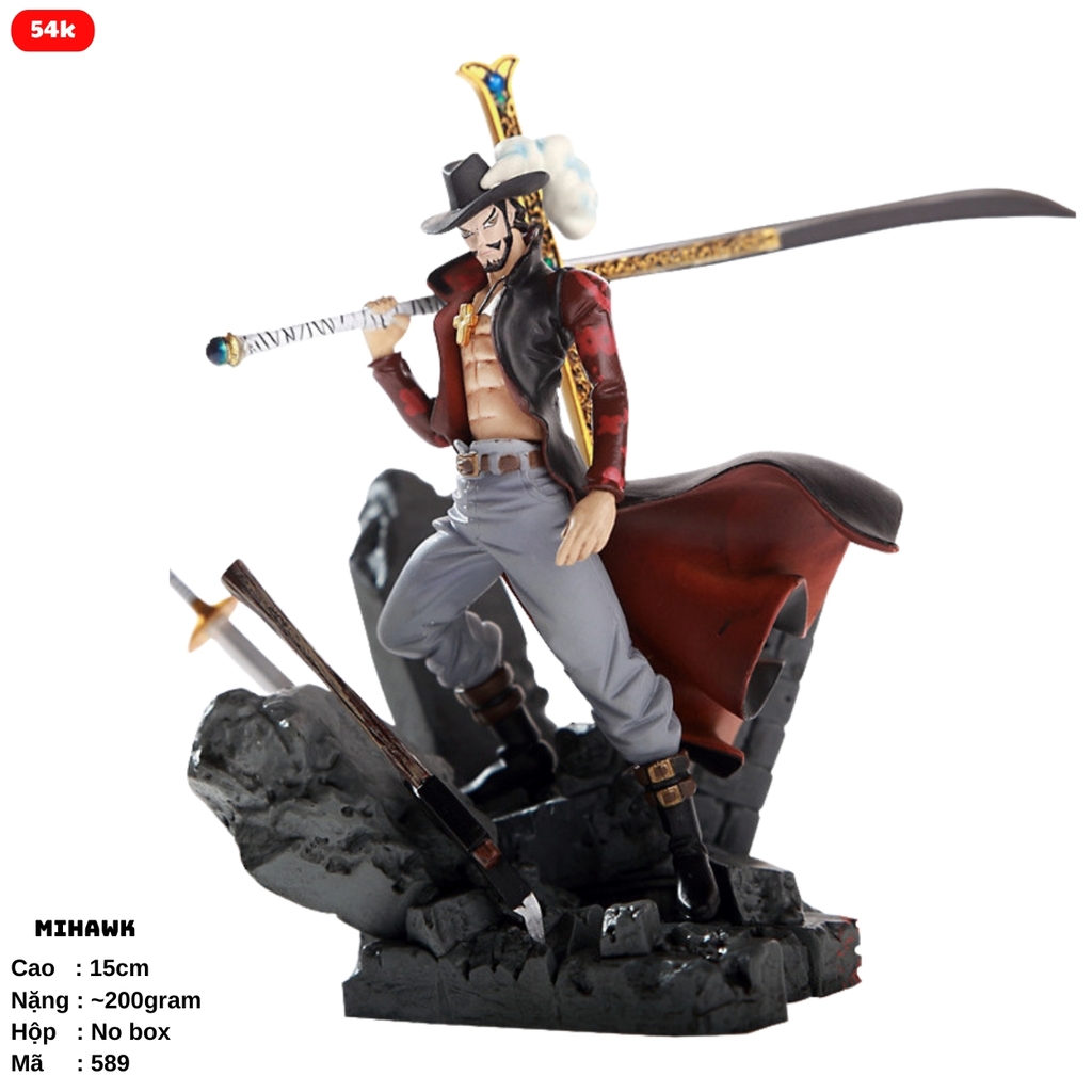 Mô hình đồ chơi - Mihawk ( Mắt Diều Hâu ) - One Piece - No Box