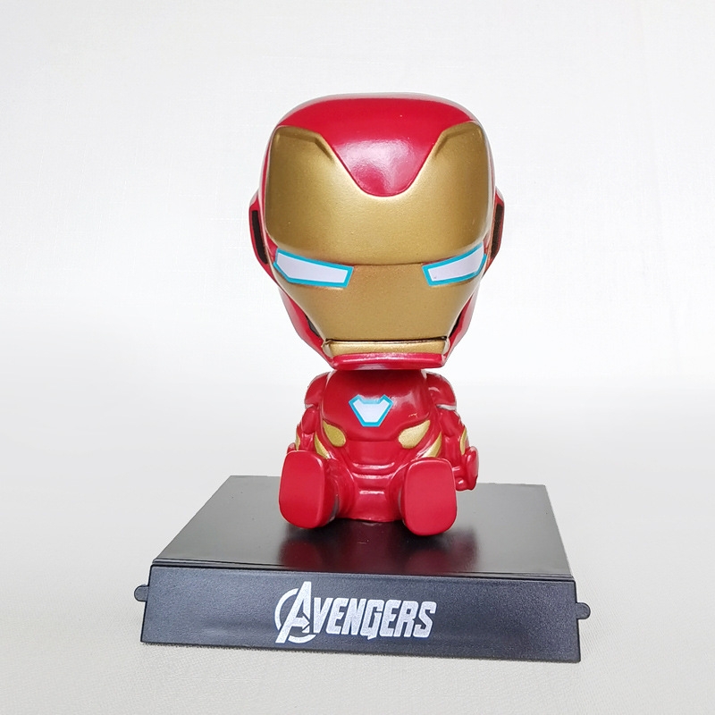 Mô Hình đồ chơi -  Người Sắt Lắc Đầu - Avengers - Bộ lắc đầu - Có Hộp Đẹp - Có Hộp Đẹp - N3-K24-T1-S3