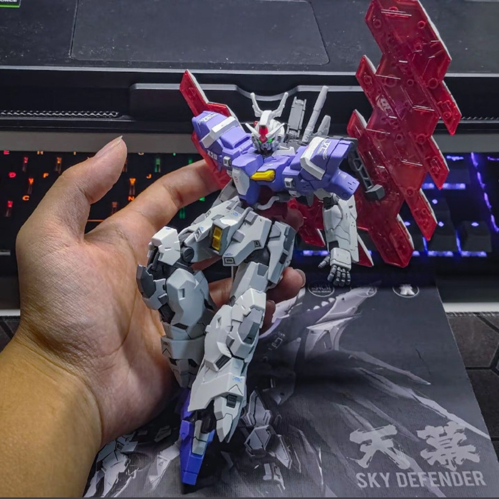 Hàng Cao Cấp - Mô hình Gundam HG 1/144 AMS-123X-X MOON - Cao 17cm - nặng 150gram - Figure Gundam - Có hộp màu đẹp - SKU : 215 - K28-T3-S10