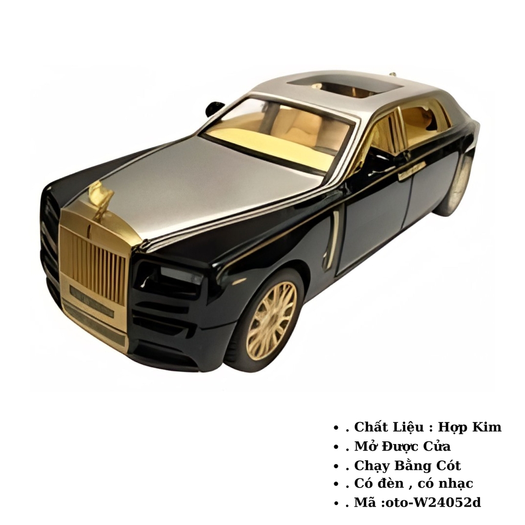 Mô hình xe Ô tô hợp kim cao cấp tỉ lệ 1:24 - SKU : oto-W24052 ( VAT : 003-01-150 )