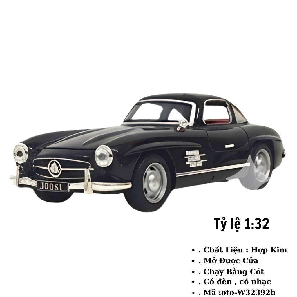 Mô hình xe Ô tô hợp kim cao cấp tỉ lệ 1:32 - SKU : oto-W32392 ( VAT: 003-01-100 )