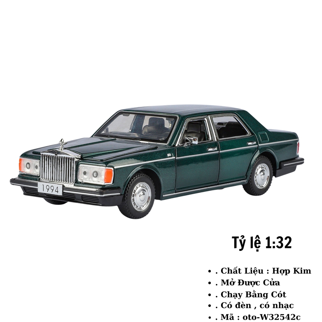 Mô hình xe ô tô hợp kim cao cấp tỉ lệ 1:32 - SKU : oto-W32542 ( VAT : 003-01-100 )