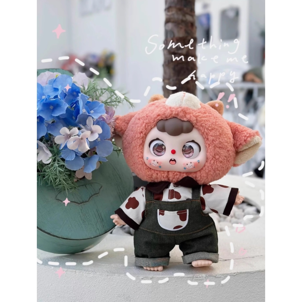 Hàng Chính Hãng - Blinbox doubao 400% + mắt xoay + quần áo blind box ngẫu nhiên - Cao : 30cm - Nặng 500gram - Túi Mù - Hộp Màu