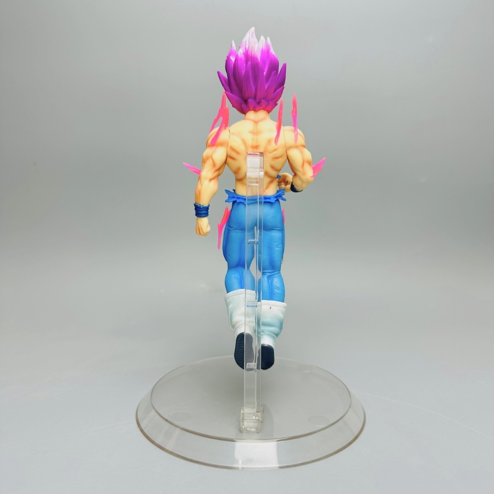 Mô Hình Dragon Ball Vegeta tóc tím cởi trần Cao 20cm Nặng 200gram - Figure DragonBall - Có Hộp Màu