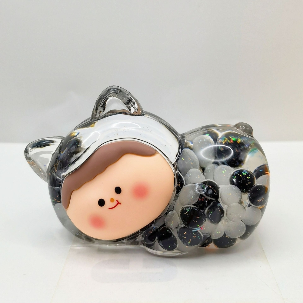 Mô hình charm hoàng tử nằm size to kích thước cao : 6.3cm Dài 9.5cm nhiều màu decor siêu xinh - no box