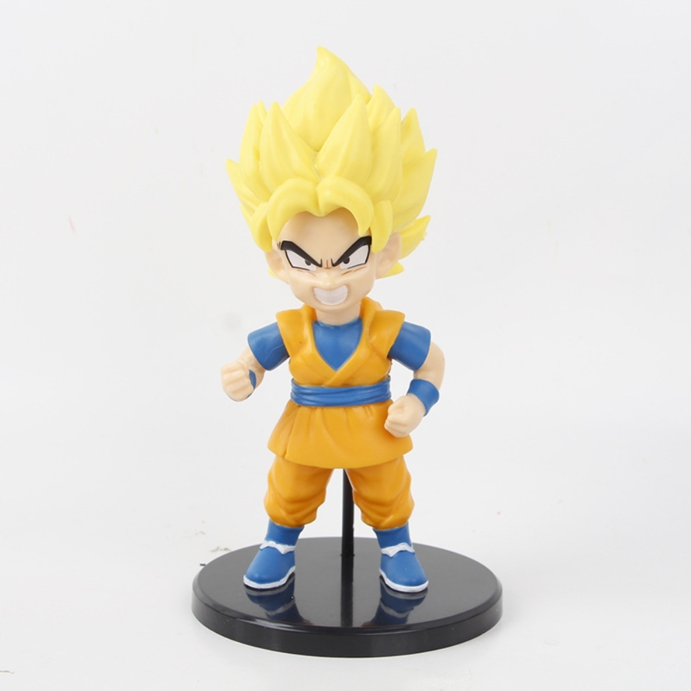 Mô Hình DragonBall bộ 6 goku vũ trụ dễ thương cao 16.5cm - Figure DragonBall - No Box - E - 12