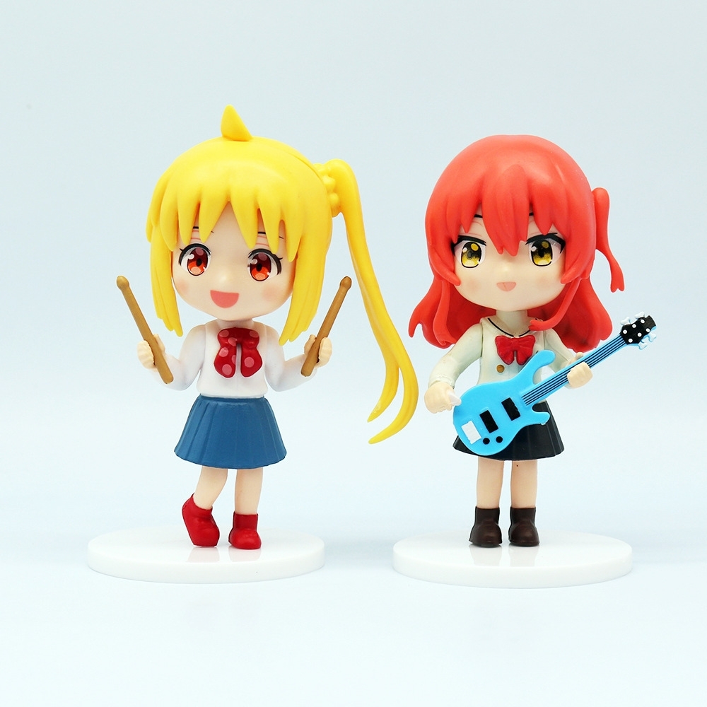 Mô Hình BOCCHI THE ROCK bộ 6 nhân vật - Cao 10-11cm - Nặng 350gram - Figure anime BOCCHI THE ROCK - No Box - Bọc Túi opp