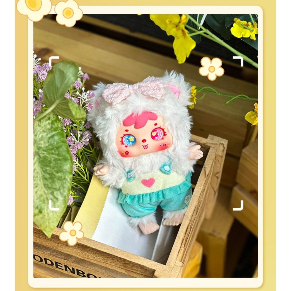 Hàng Chính Hãng - Blinbox thỏ tyke blind box set 6 ngẫu nhiên - cao ~ 18cm - Nặng 500gram - Túi Mù - Hộp Màu