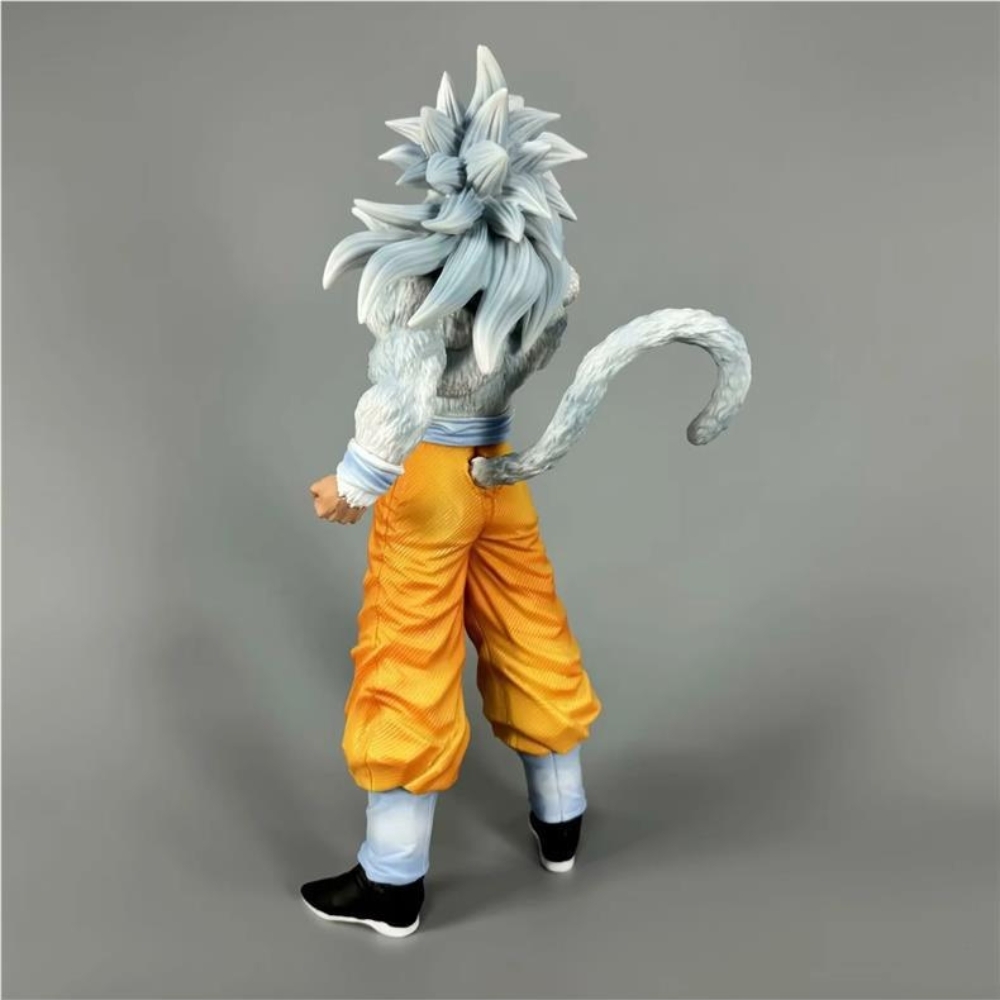 Mô Hình Songoku SSJ4 Tóc Trắng dáng đứng - Cao 30cm - Nặng 700gram - Có Box màu - Figure anime Dragon ball