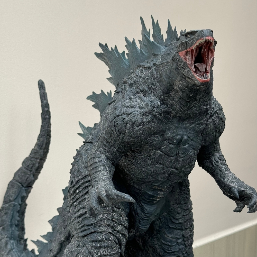 Hàng Loại 1 -  Mô hình Godzilla cao 46CM có đèn LED cực đỉnh - King of the monster : Godzilla - Full box - hộp carton - vỉ xốp trắng chống sốc N1-T2