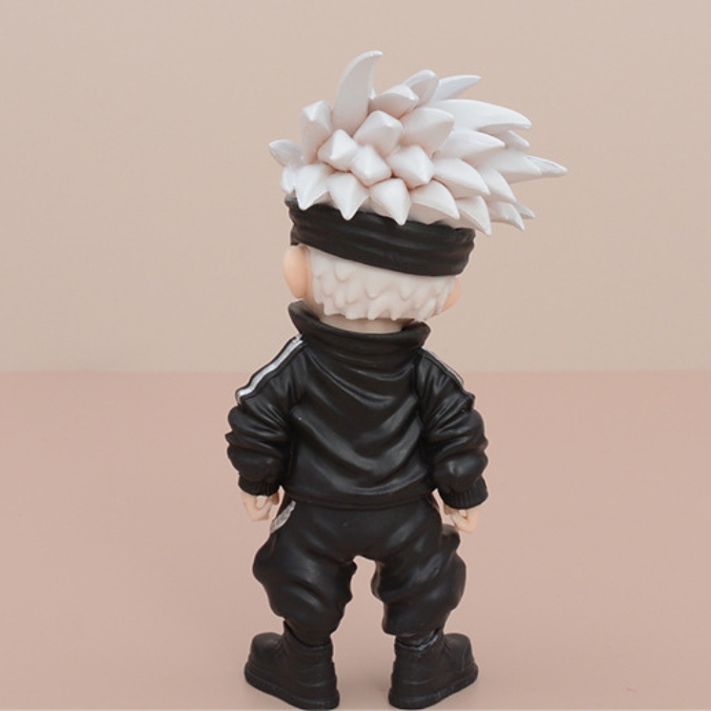 Mô Hình Gojo Satoru bịt mắt dáng đứng - Cao 14.5cm - nặng 150Gram - bọc túi OPP - Hộp Màu - Figure anime Jujutsu Kaisen - N1-K38-T1-S3