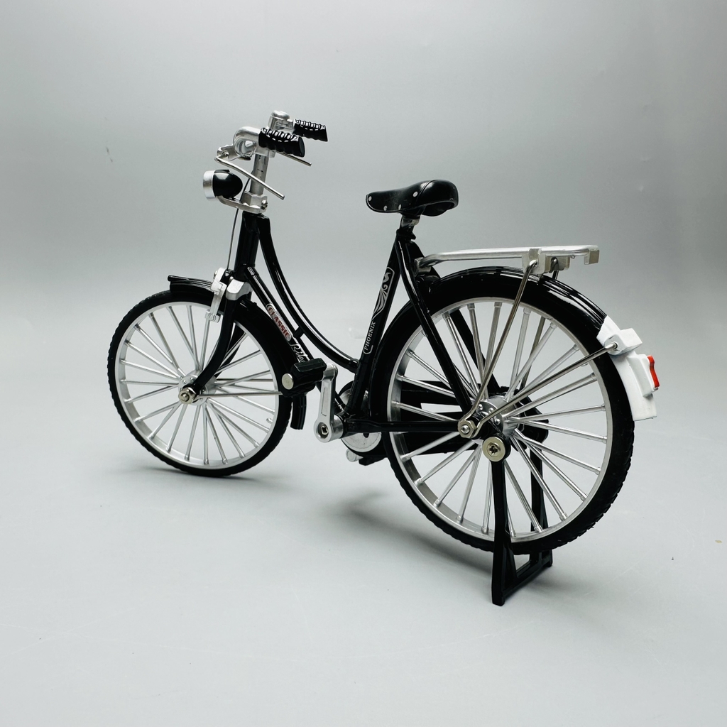 Mô Hình Xe đạp không giỏ 1:10 Hợp kim - Phụ kiện : bơm - Dài 17.5cm - rộng 6cm - cao 11cm - nặng ~ 500gram - FULL BOX : box màu SKU : oto161