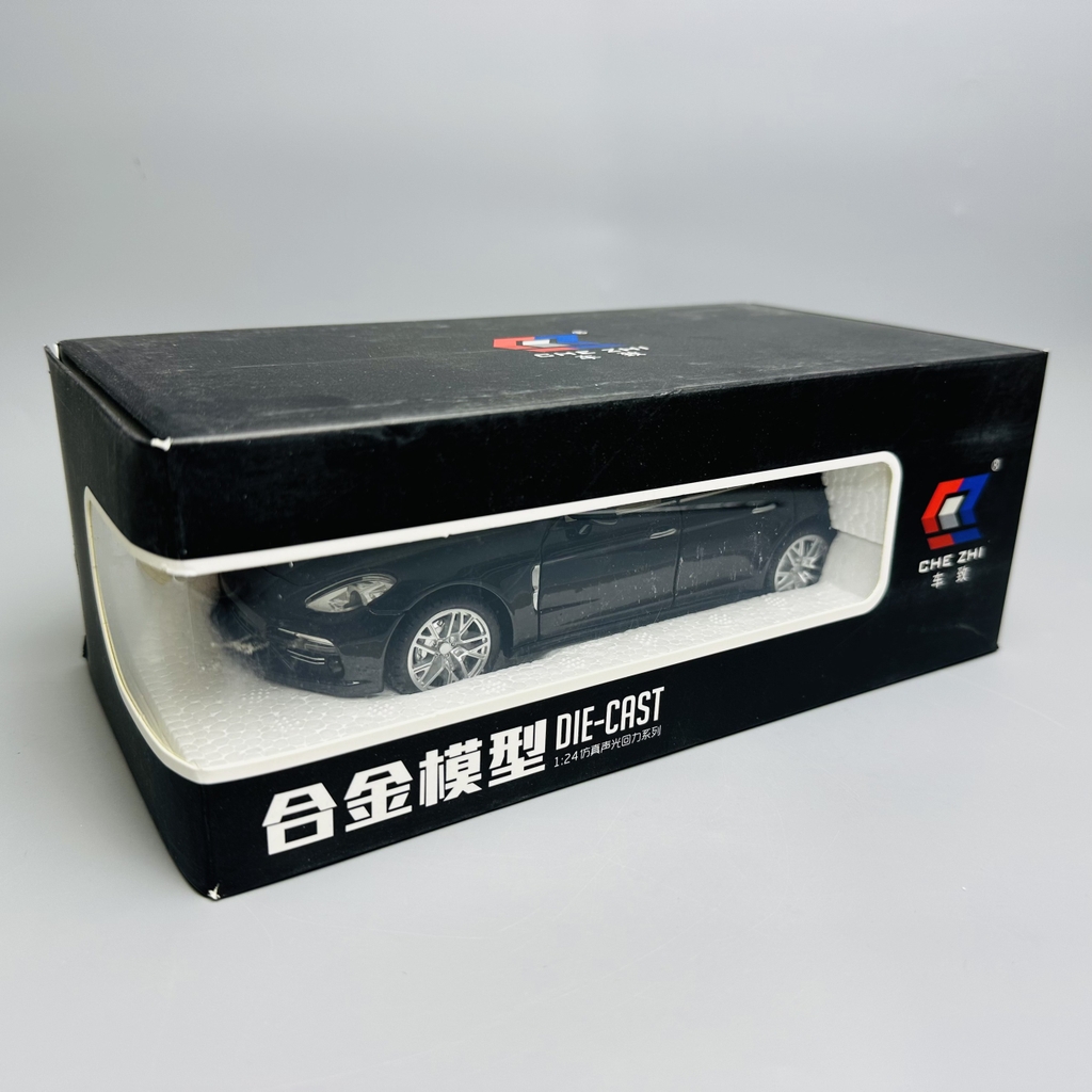 Mô Hình Xe porcher đen 1:24 Hợp kim - Có tiếng - đèn pha sáng - Dài 20.5cm - rộng 8.5cm - cao 5.5cm - nặng ~ 800gram - FULL BOX : box màu SKU : oto224 - N3-K8-T2-S4