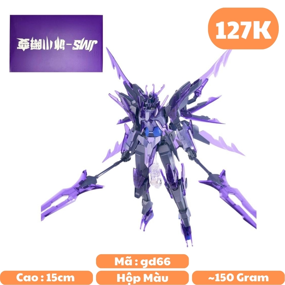 Mô Hình Lắp Ráp TRANSIENT GUNDAM GLACIER - MÔ HÌNH GDC - Cao : 15cm - Nặng : 200gram - SKU : 6690 - N1-K4-T3-S3