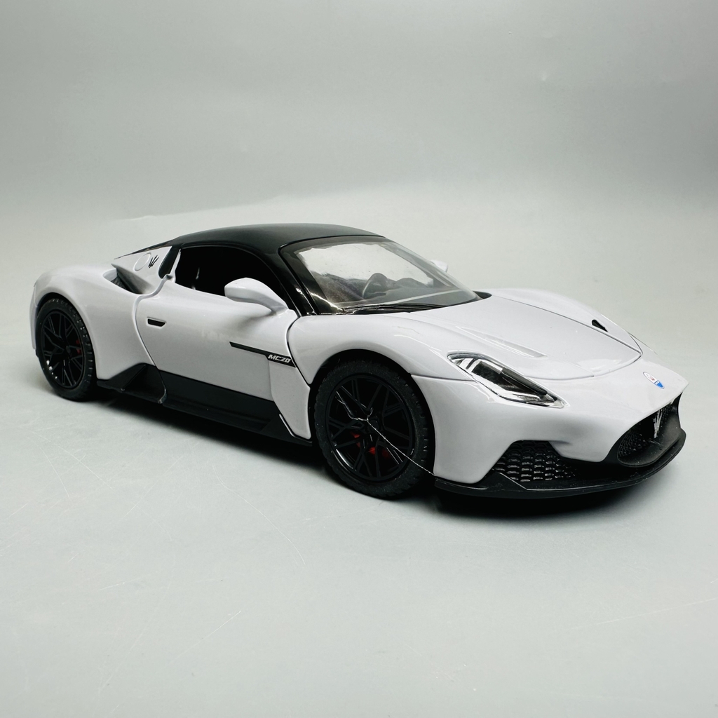 Mô Hình xe maserati xám tỉ lệ 1:22 Hợp kim có thể mở cửa - bánh sau chạy cót - Dài 21cm - rộng 9cm - cao 5cm - nặng : 800gram - FULL BOX : box màu SKU : oto289 - N3-K7-T4-S3