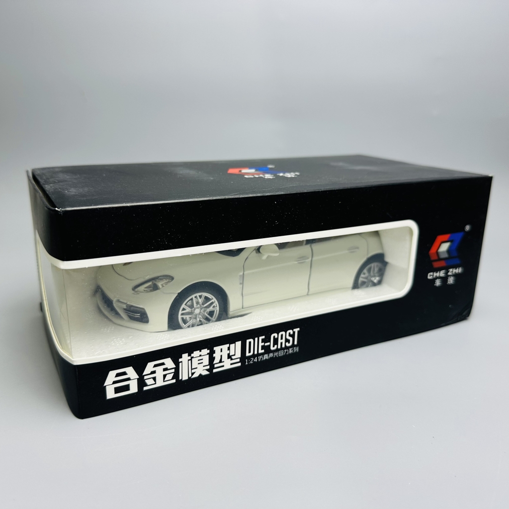 Mô Hình Xe porcher Trắng 1:24 Hợp kim - Có tiếng - đèn pha sáng - Dài 20.5cm - rộng 8.5cm - cao 5.5cm - nặng ~ 800gram - FULL BOX : box màu SKU : oto225 - N3-K8-T2-S4