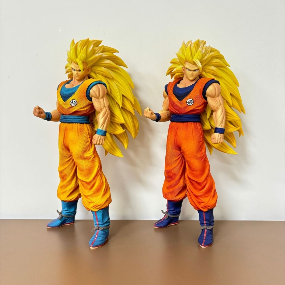 Mô hình DragonBall SonGoku SSJ3 Áo Cam Dáng đứng - hàng cao cấp - Cao 30cm - Nặng 1300 Gram - Dragon Ball - Có Hộp màu