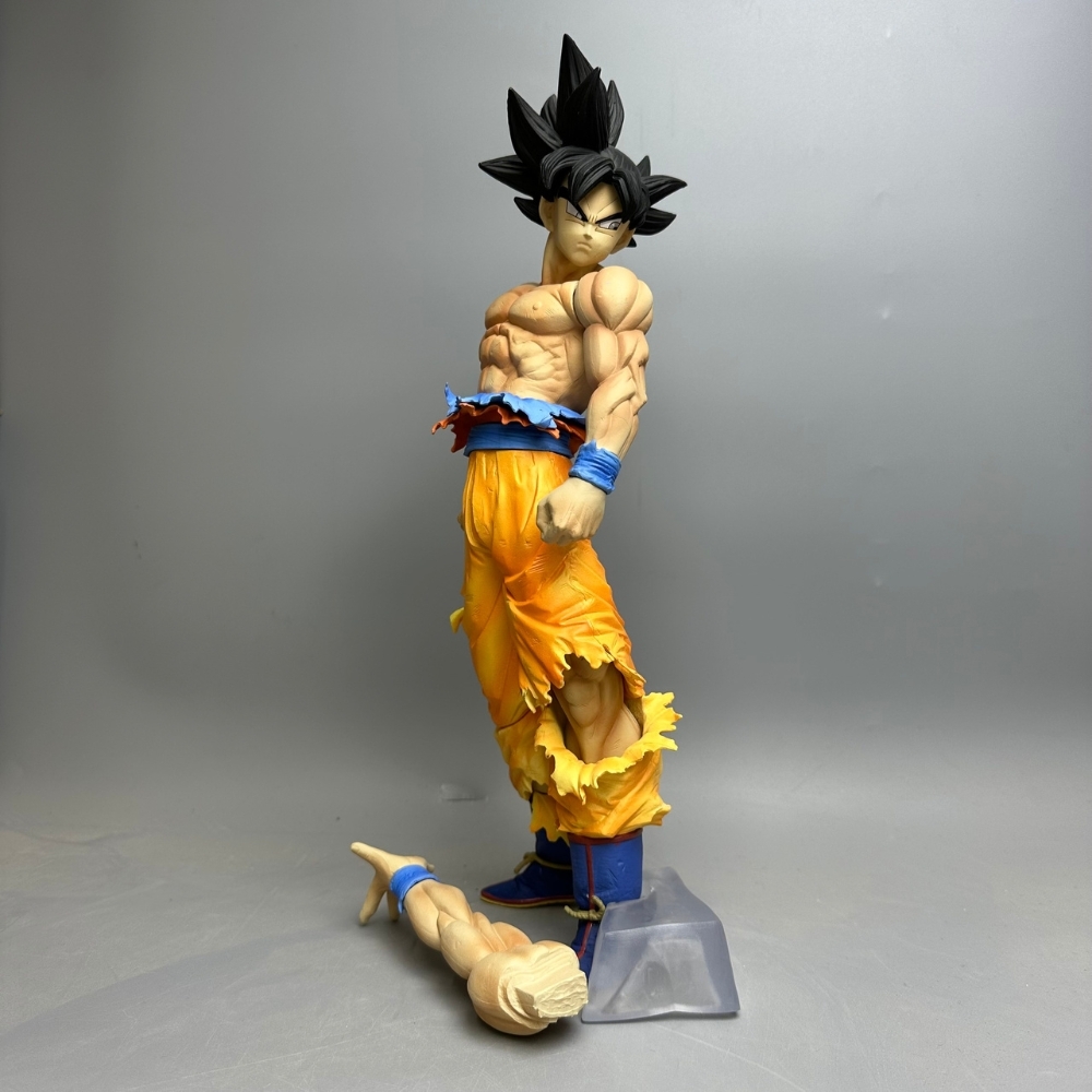 Mô Hình Songoku dáng đứng - Tay thay thế - Cao 33cm - Nặng 700gram - Có Box màu - Figure anime Dragon ball