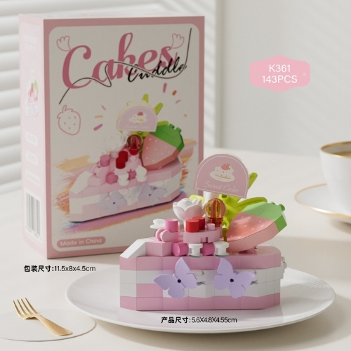 Combo 6 Mẫu lego Bánh và Hoa - Full Box - Sku : LG-S24 - ((VAT 001-C6-60)) - K101-T2-S5-6