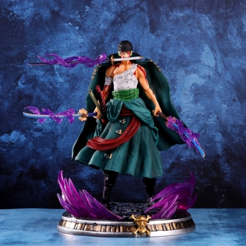 Mô Hình OnePiece Zoro Đẫm Máu bé siêu ngầu cao 22 cm - One Piece - Box Nhựa + Hộp Màu -(VAT MH001)- F - 10