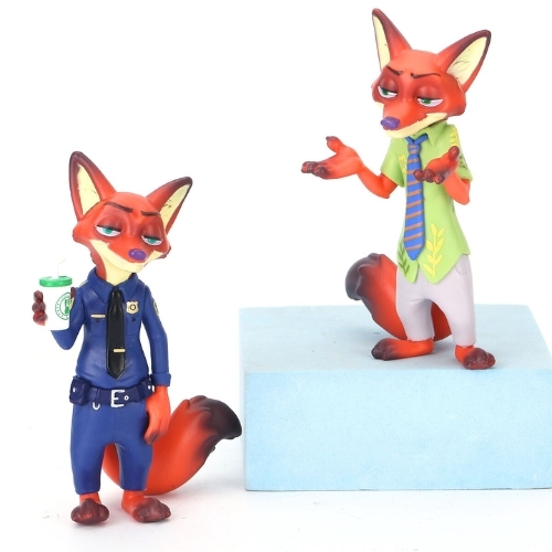 Mô hình bộ 6 nhân vật Zootobia Bản B  . Cao 4 - 11cm , nặng 350gram - Figure Zootobia - SKU : hm182