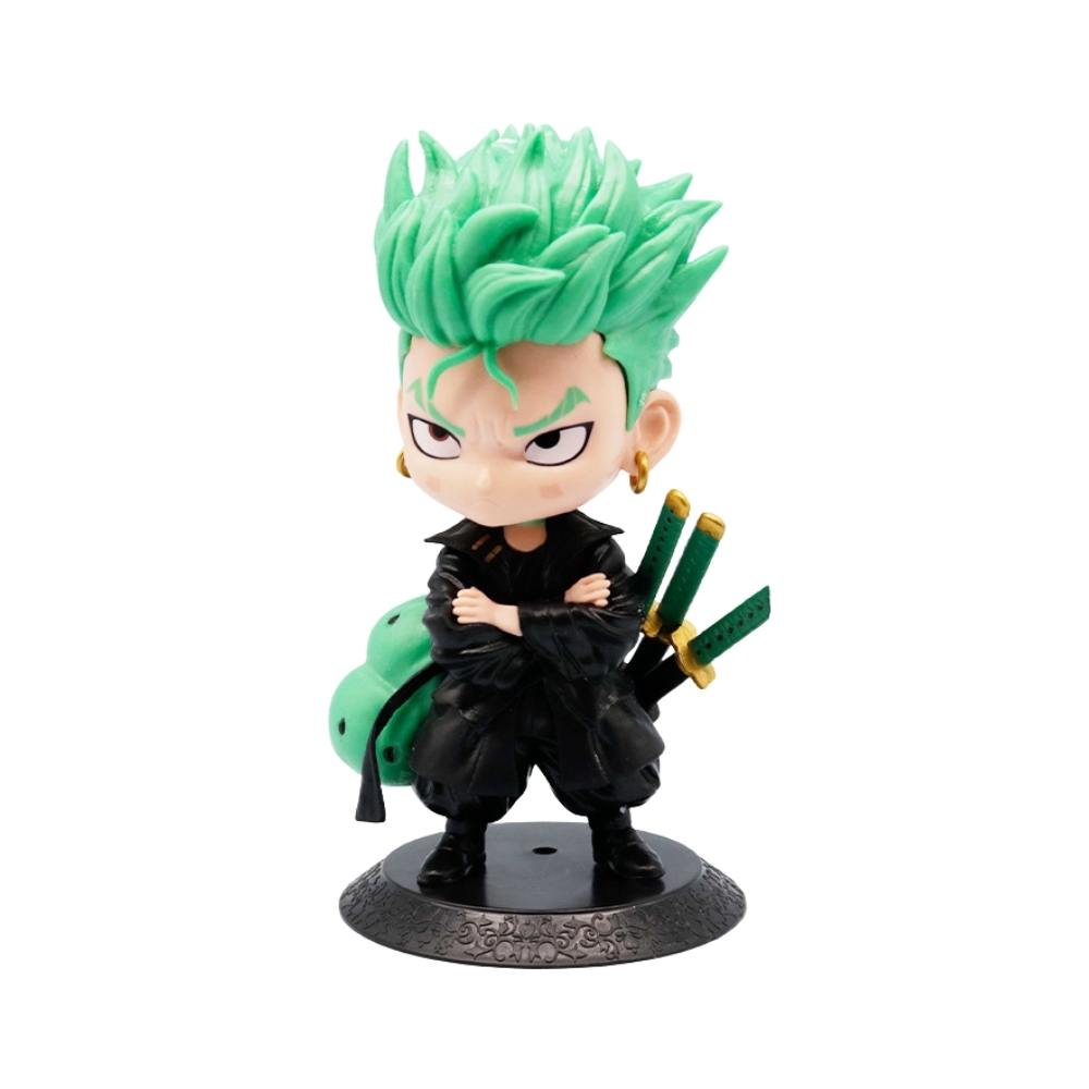 Mô Hình OnePiece Zoro dáng đứng Cao : 15cm nặng 200g - One Piece - Bọc Túi Opp - Hộp Màu -SKU : op294b ( VAT : 002-01-60 )- K15-T2-S2
