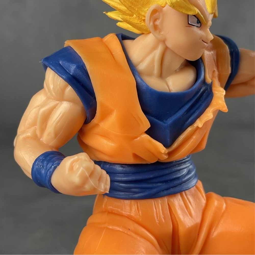 Mô hình DragonBall SonGoku chiến đấu - Cao 15cm -nặng 200gram - Dragon Ball - Hộp Màu