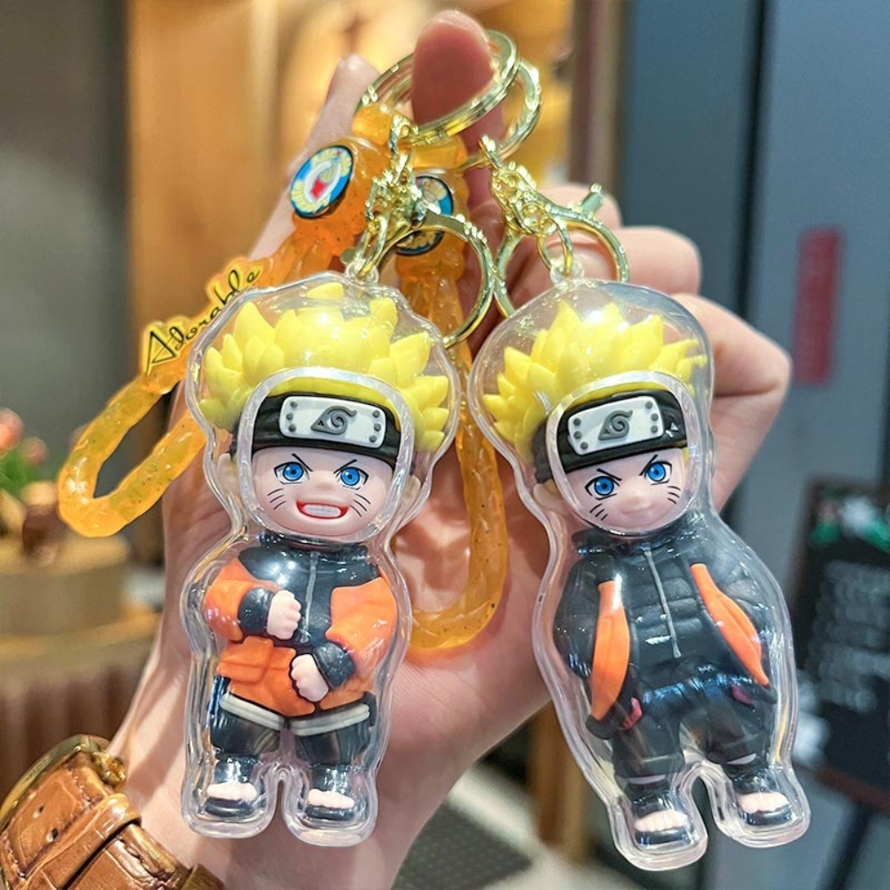 móc khóa naruto phong cách mặt cười - Dây móc dài : 8.5cm - Mô Hình Cao : 8cm - Nặng : 50gram - No Box : bọc túi OPP