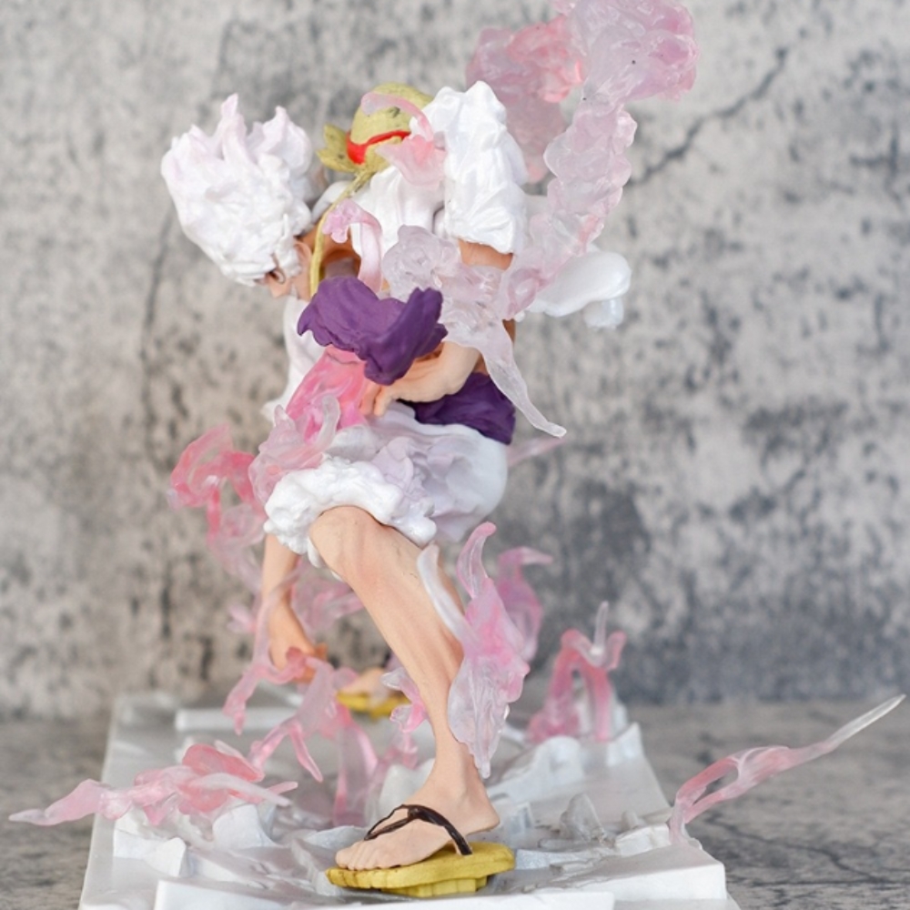 Mô Hình OnePiece luffy gear 5 trạng thái chiến đấu ( đầu thay thế) - cao 23.5cm - nặng 710gram - Figure One Piece - Hộp Màu - K16-T4-S4  (F-13)