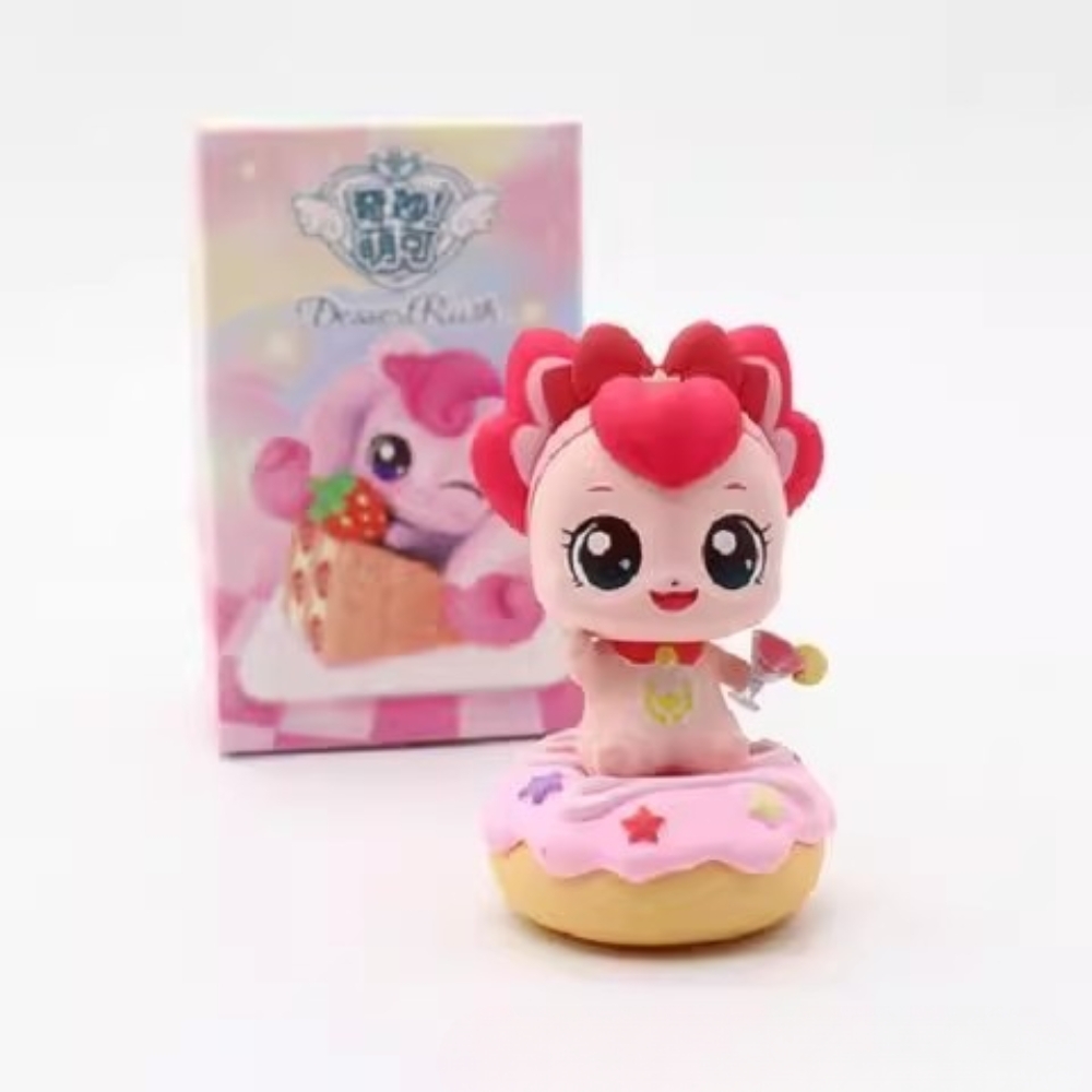 Mô hình Bộ 6 nhân vật hoạt hình ngộ nghĩnh - Cao 7-8cm - nặng 300gram - Hộp Màu - K31-T1-S11