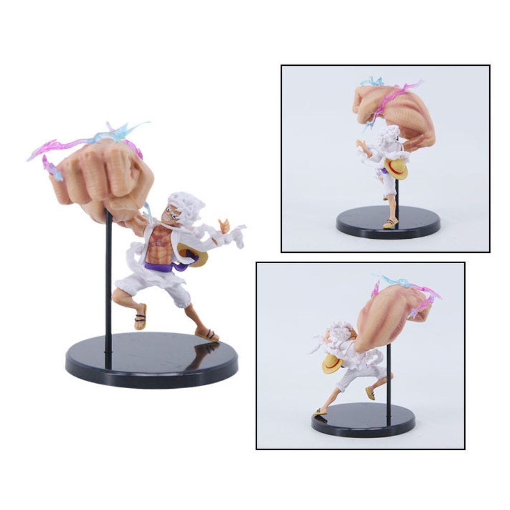 Mô hình OnePiece bộ 4 trạng thái luffy chiến đấu- Cao 9-14cm - nặng 500gram - Phụ kiện : Đế - Figure One Piece - No Box - N3-K42-T3-S3