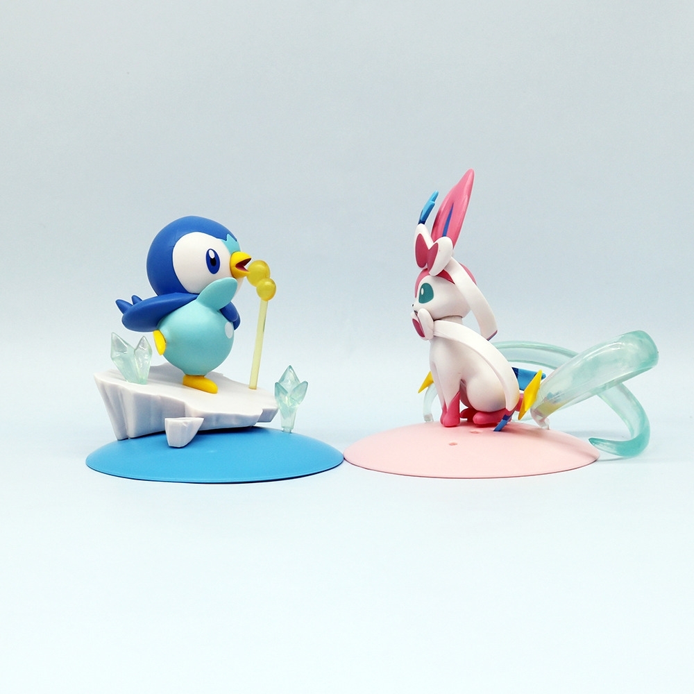 Mô Hình POKEMON Bộ 4 Pokemon có đế - Cao 8-10.5cm - Nặng 350gram - Pokemon - No Box - Bọc Túi OPP - N3-K35-T2-S1