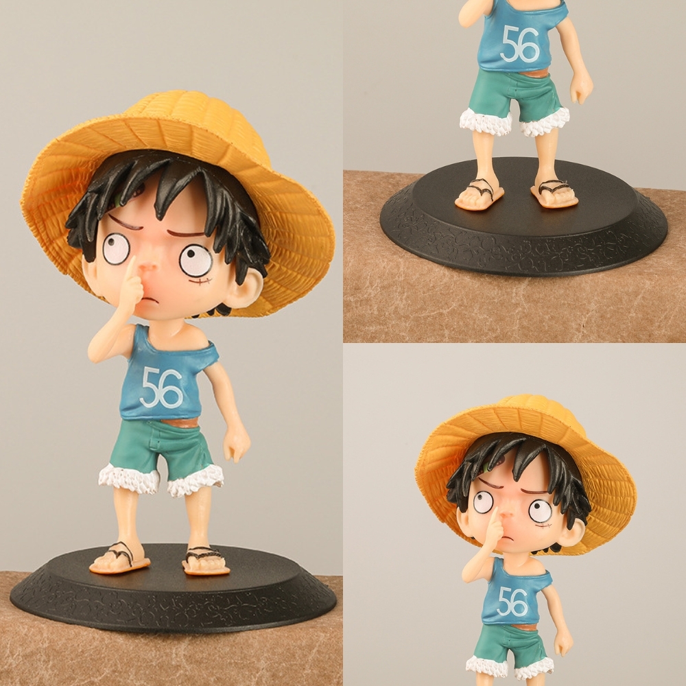 Mô hình đồ chơi - Luffy hồi nhỏ siêu dễ thương Cao 15 cm  - One Piece - No box - N1-K49-T1-S2