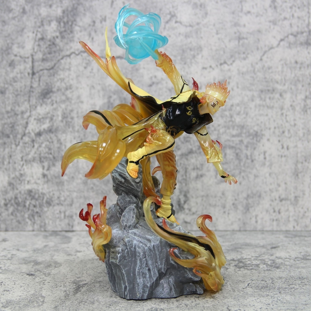 Mô hình nhân vật Naruto Lục đạo Cửu Vĩ Rasengan cao 28cm - Nặng ~ 2000gram - Figure Naruto - Full Box - Có hộp màu N1-K38-T4-S3