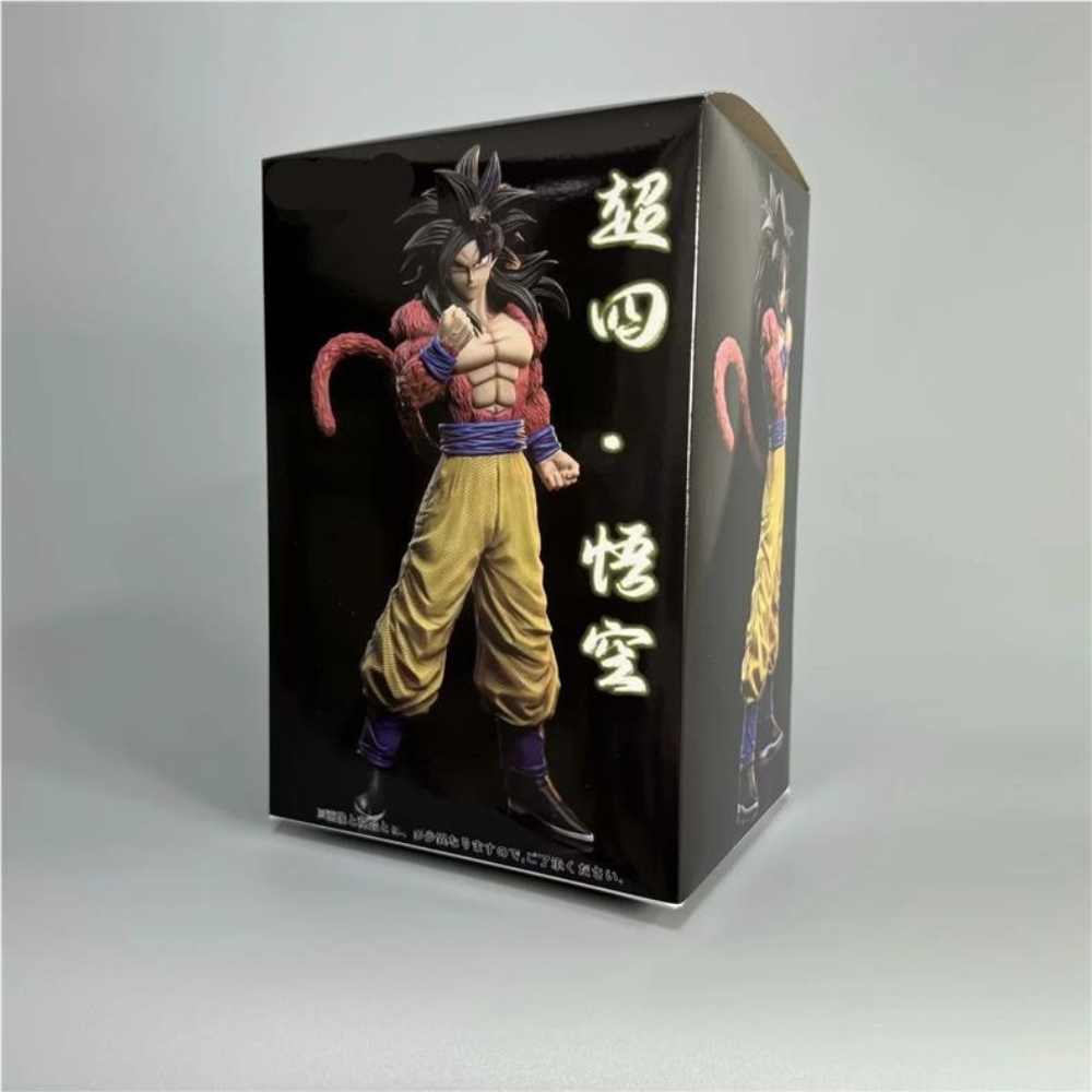 Mô Hình Songoku SSJ4 Tóc Trắng dáng đứng - Cao 30cm - Nặng 700gram - Có Box màu - Figure anime Dragon ball