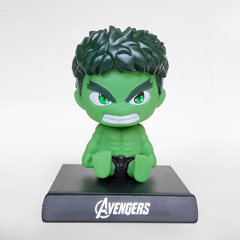 Mô Hình đồ chơi -  Hulk Lắc Đầu - Avengers - Bộ lắc đầu - Có Hộp Đẹp - Có Hộp Đẹp - N3-K24-T2-S2