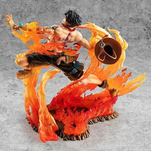 ( Hàng Đẹp ) Mô hình ACE hỏa quyền chiến đấu . Cao 25cm , nặng 1kg1 . Figure anime One piece