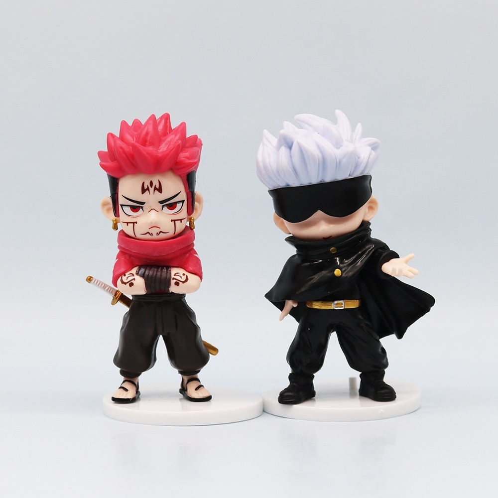 Mô Hình Jujutsu Kaisen bộ 7 chú thuật hồi chiến - Cao 10.5cm - nặng 200gram - No Box : bọc túi OPP - Figure anime Jujutsu Kaisen - N3-K43-T3-S2
