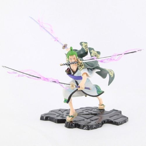 Mô hình đồ chơi - Zoro Wano mẫu mới 3 vòng hắc kiếm -  One Piece - No box - N4-K14