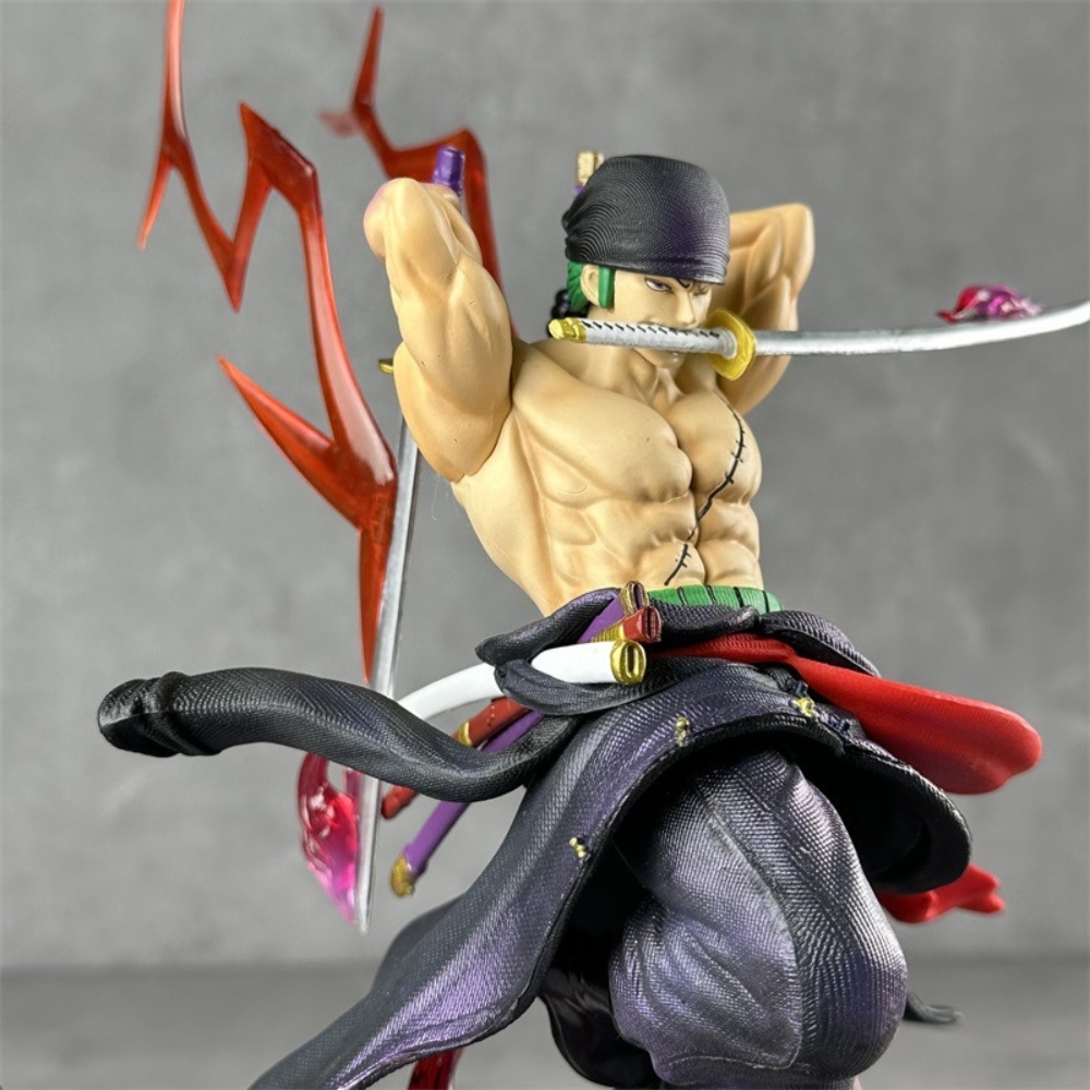 Mô Hình OnePiece zoro Chiến Đấu Siêu Ngầu Cao : 33cm nặng : 1000gram - One Piece - Hộp Carton -K14-T4-S3