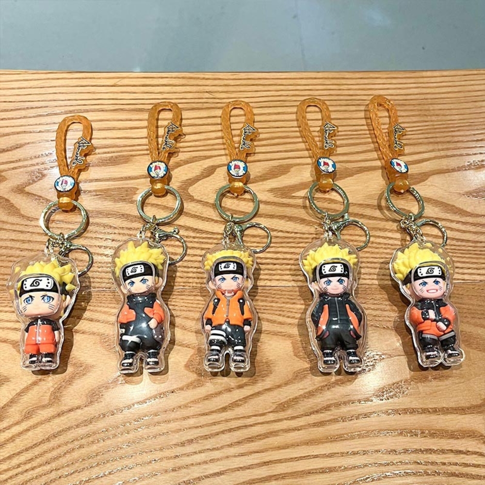 móc khóa naruto phong cách khoác cặp - Dây móc dài : 8.5cm - Mô Hình Cao : 8cm - Nặng : 50gram - No Box : bọc túi OPP