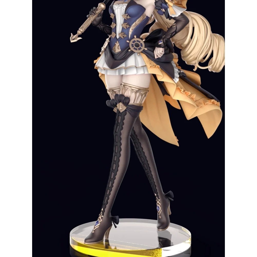Mô Hình Genshin Impact Navia Dáng đứng cầm ô siêu đẹp - Cao 34cm - nặng 2000gram - Figure Genshin Impact - Có Hộp màu