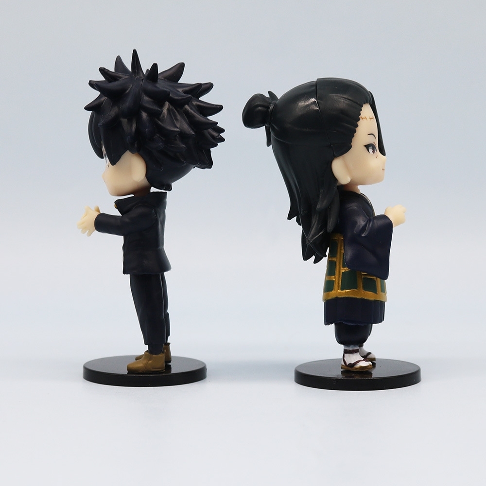 Mô Hình đồ chơi - JUJUTSU KAISEN bộ 6 nhân vật chú thuật hồi chiến Cao 3 - 9cm Nặng 250gram - No Box - Bọc túi OPP - N3-K43-T2-S2