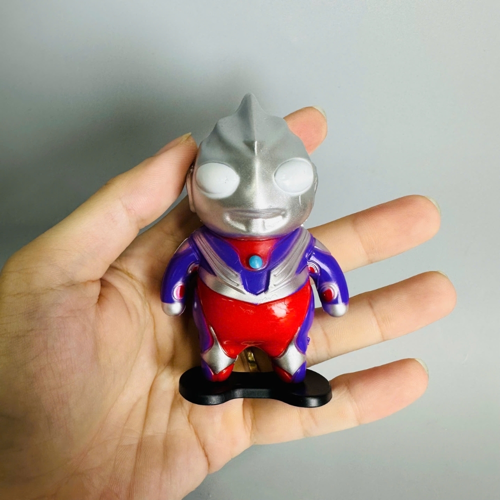 Mô Hình nhân vật siêu nhân điện quang - Cao 9cm - nặng 100gram - Phụ Kiện : Đế Ghép - Figure Siêu Nhân - No box : bọc túi OPP - (VAT : 48492)   - K13-T3-S4