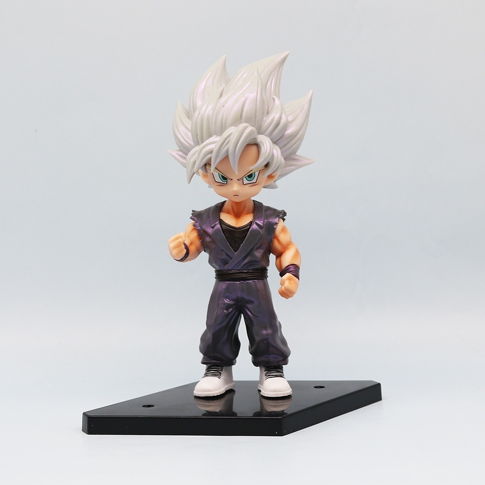 Mô Hình Dragon Ball Bộ 4 Goku Dáng Đứng Có Đế - cao 17cm - nặng 780gram - DragonBall - Hộp Màu - N3-K46-T1-S1-S2