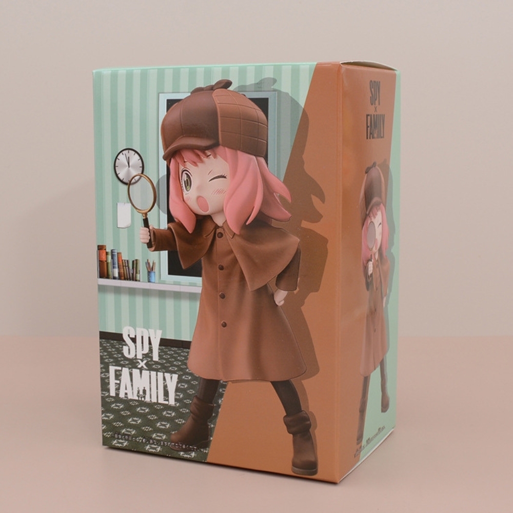 MÔ HÌNH ANYA FORGER - SPY X FAMILY - TANTEI-GOKKO - Cao : 13cm - Nặng : 140gram - Có Hộp Màu - N1-K38-T2-S3