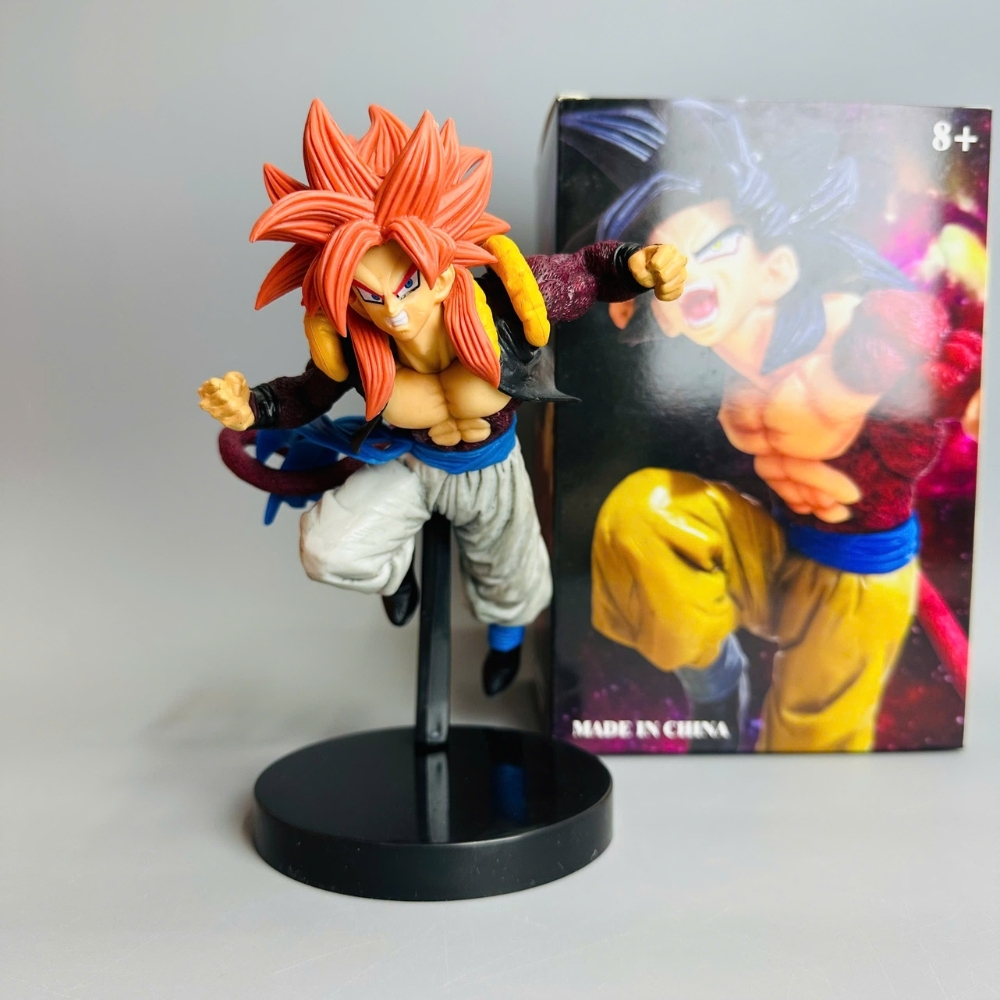 Mô Hình Gogeta ssj4 dáng bay - Cao 20cm - nặng 250gram - Phụ kiện : Đế - bọc túi OPP - có hộp màu - K7-T1-S3