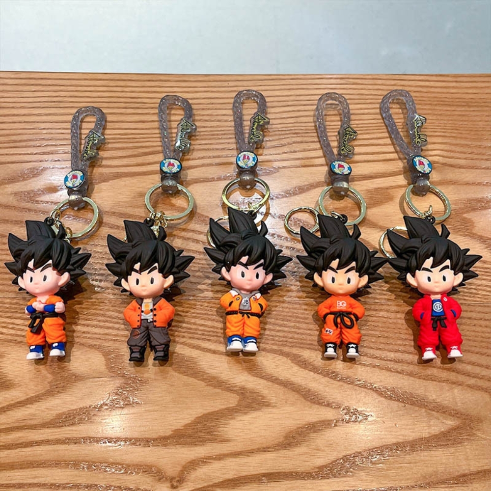 móc khóa goku sành điệu áo cam - Dây móc dài : 8.5cm - Mô Hình Cao : 8cm - Nặng : 50gram - No Box : bọc túi OPP