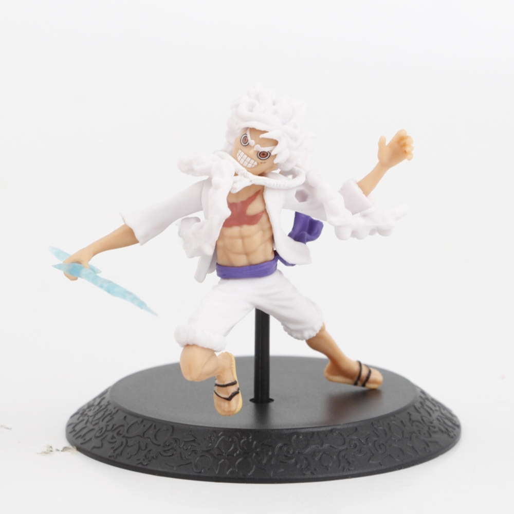Mô hình OnePiece bộ 4 bản nhỏ trạng thái luffy chiến đấu- Cao 6.5-10cm - nặng 500gram - Phụ kiện : Đế - Figure One Piece - No Box -n3-k44-t3-s3