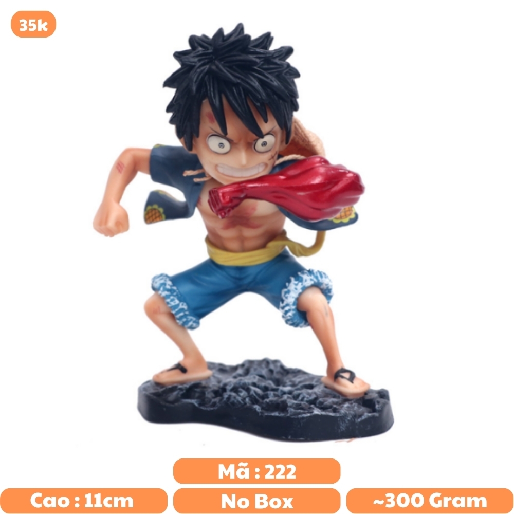 Mô hình đồ chơi - Luffy 2 tay thay thế - One Piece - Bọc Túi Opp - No Box - K25-T3-S11